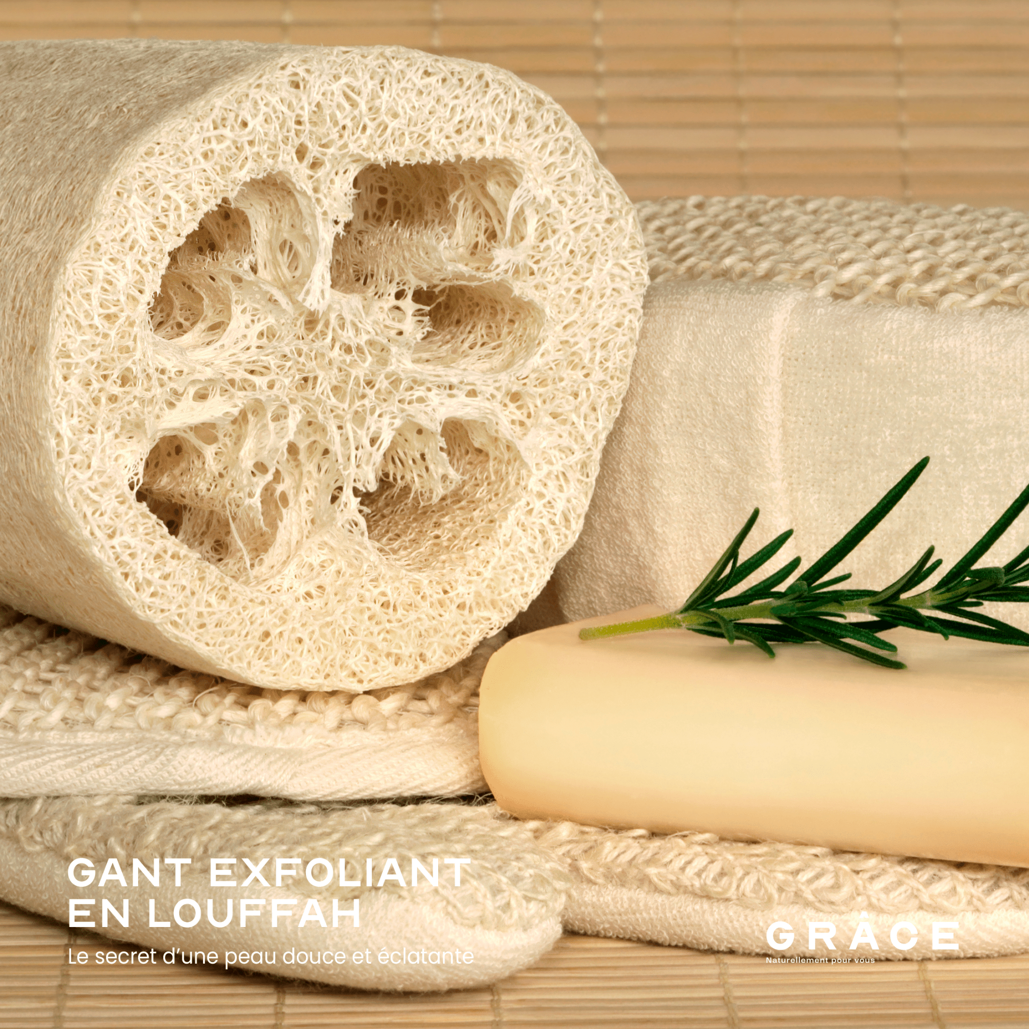 Gant exfoliant en Louffah - Aya Cosmetique