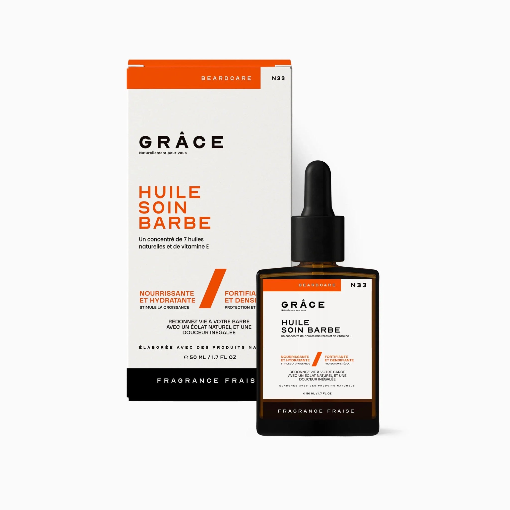 Huile à barbe fraise - Aya Cosmetique