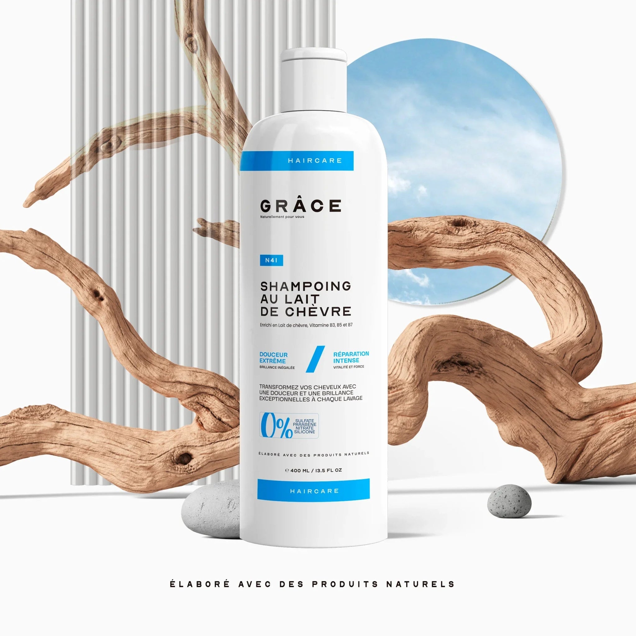 Shampoing au lait de chèvre - Aya Cosmetique