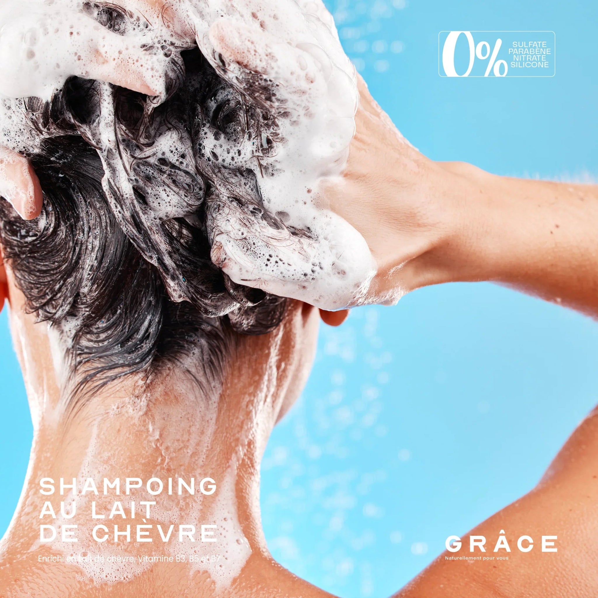 Shampoing au lait de chèvre - Aya Cosmetique