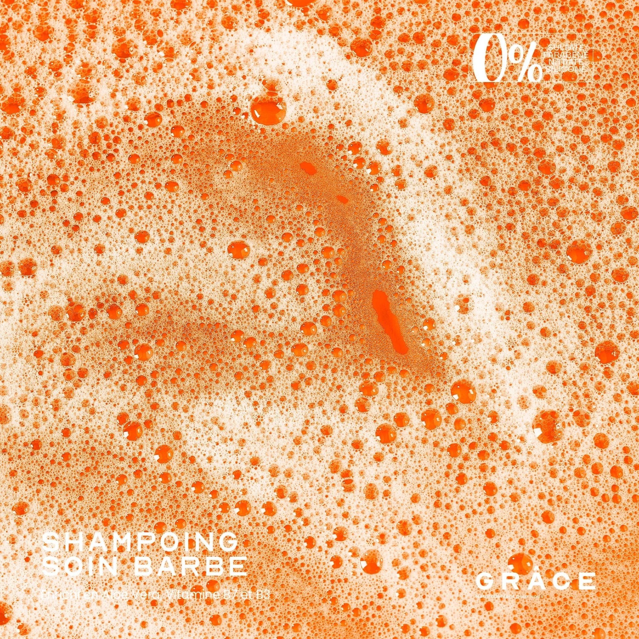 Shampoing soin à barbe mangue - Aya Cosmetique