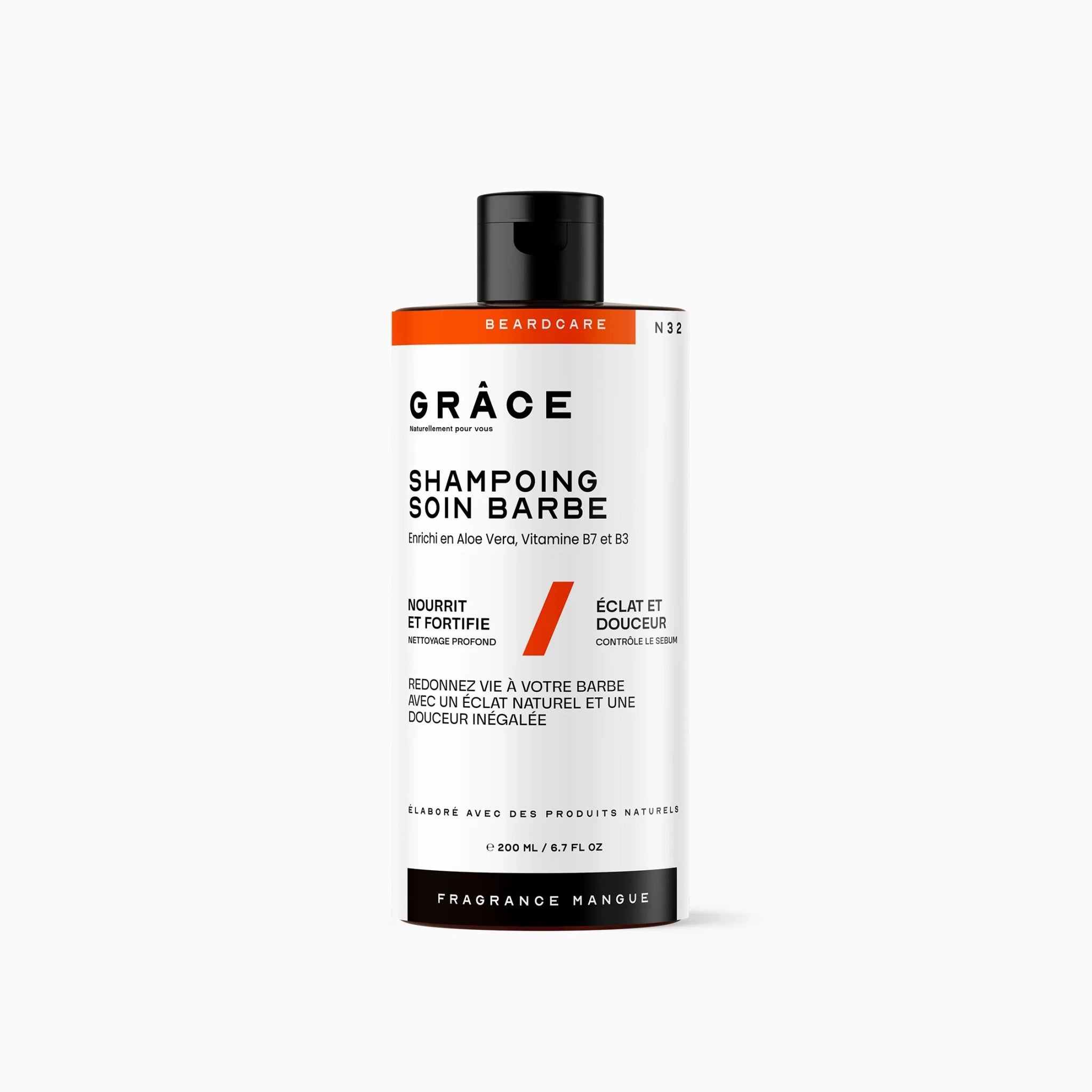 Shampoing soin à barbe mangue - Aya Cosmetique